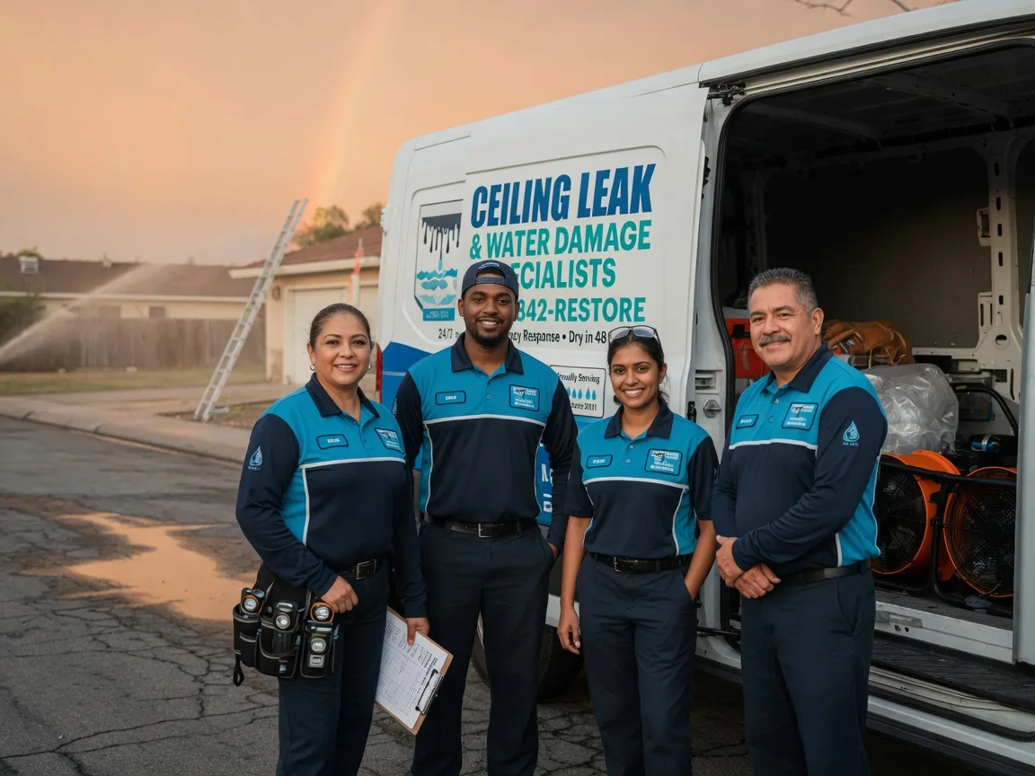 Ceiling Leak Cleanup company in Farmersville, OH